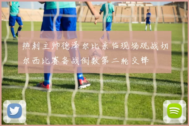 热刺主帅德泽尔比亲临现场观战切尔西比赛备战倒数第二轮交锋